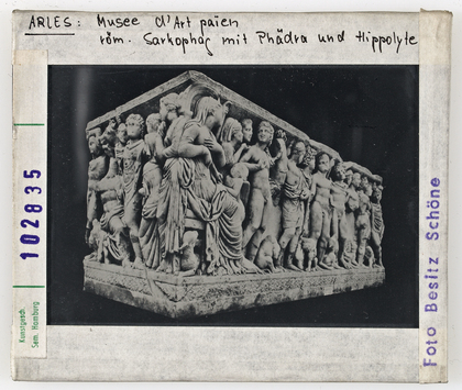 preview Arles: Musee d´art paien,
röm. Sarkophag mit Phädra und Hippolyte Diasammlung